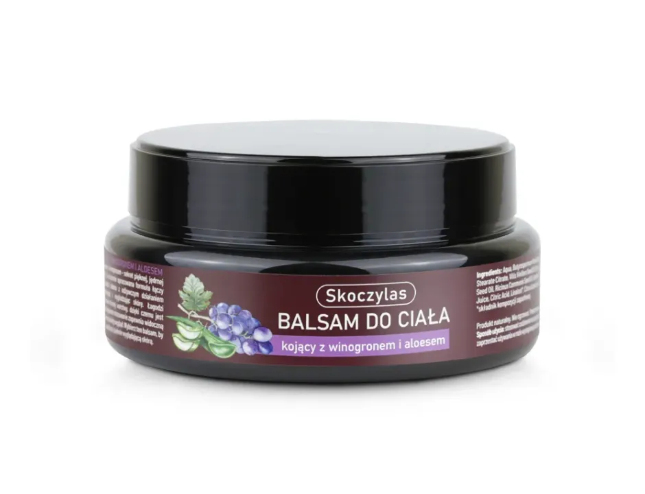 Balsam do ciała kojący z winogronem i aloesem - 200 ml - 2